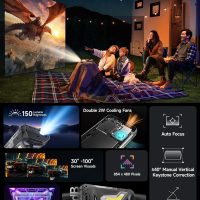 Ulefone Armor 34 Pro 5G Rugged Smartphone with 150 Lumens Projector, 32GB+512GB ROM/2TB, 25500mAh 66W, Android 15, 6.95" 120Hz, 64MP+50MP+50MP 32MP, 1100LM LED Light/Waterproof/NFC/Dual 5G/Widevine L1 - Image 2