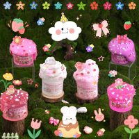 6 Pack Slimes, Pink Slime Kids, Cloud Slime kit for Girls Ages 8-12, Toys for Girls and Boys, for Kids Slime Set Party kit Goodie Bag Stuffers, 4 5 6 7 8 9 10 Year Old Girl Birthday Gift Cute Stuff - Image 6