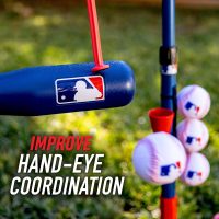 Franklin Sports Grow-with-Me Kids Baseball Batting Tee + Stand Set for Youth + Toddlers - Youth Baseball, Softball + Teeball Hitting Tee Set for Boys + Girls - Image 4