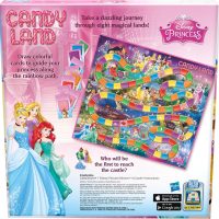 Hasbro Gaming Candy Land Disney Princess Edition Board Game, Preschool Games for 2 to 3 Players, Family Games for Kids Ages 3 and Up (Amazon Exclusive) - Image 2