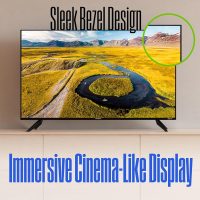 Westinghouse Edgeless Roku TV - 32 Inch Smart Television, LED HD w/Wi-Fi & Mobile App Connectivity, Flat Screen Compatible w/Apple HomeKit, Alexa, & Google Assistant - Image 3