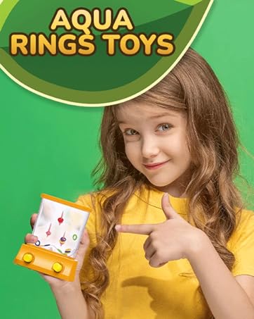 handheld game hand pinball ring toss fresh mini arcade twister rings vintage party favors classic