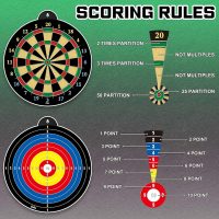 Magnetic Dart Board - 12pcs Magnetic Darts - Excellent Indoor Game and Party Games - Gifts for 5 6 7 8 9 10 11 12 Year Old Boy Kids - Image 6
