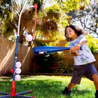 Franklin Sports Grow-with-Me Kids Baseball Batting Tee + Stand Set for Youth + Toddlers - Youth Baseball, Softball + Teeball Hitting Tee Set for Boys + Girls - Image 5
