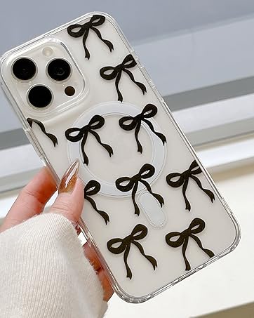  Black Bow Magnetic Case