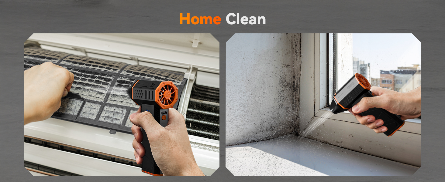 Air duster for home cleaning