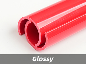 glossy