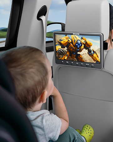 play on car back seat