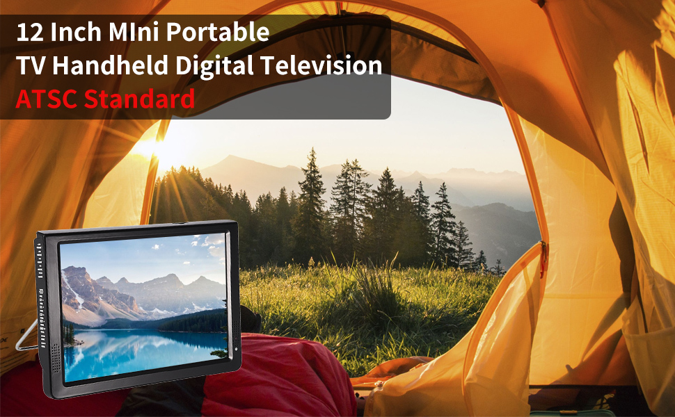 12 inch Digital Television ATSC Portable TV 