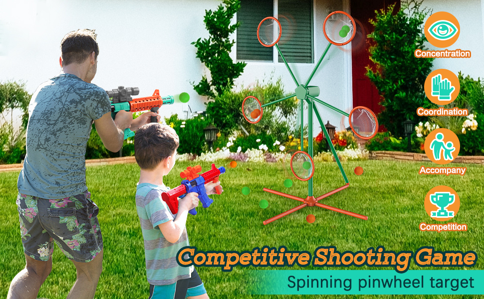 Shooting Game Toy for Age 5 - 6 7 8 9 10 + Years Old Boys