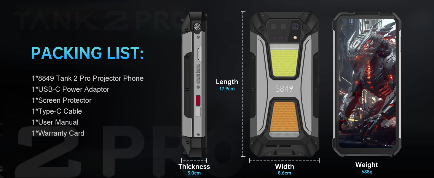 tank 2 pro rugged android phone