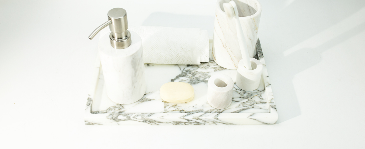 Bathroom set tray