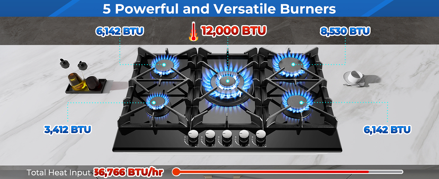 gas cooktop