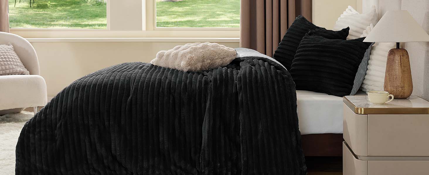 black comforter