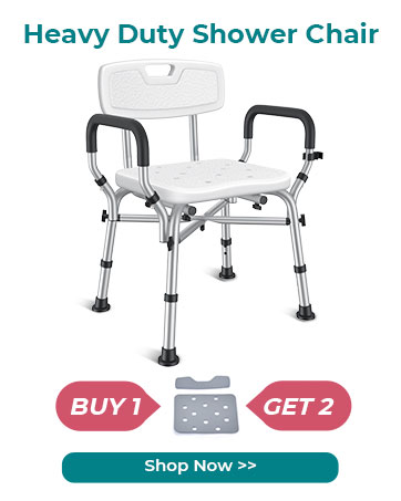padded shower chair heavy duty