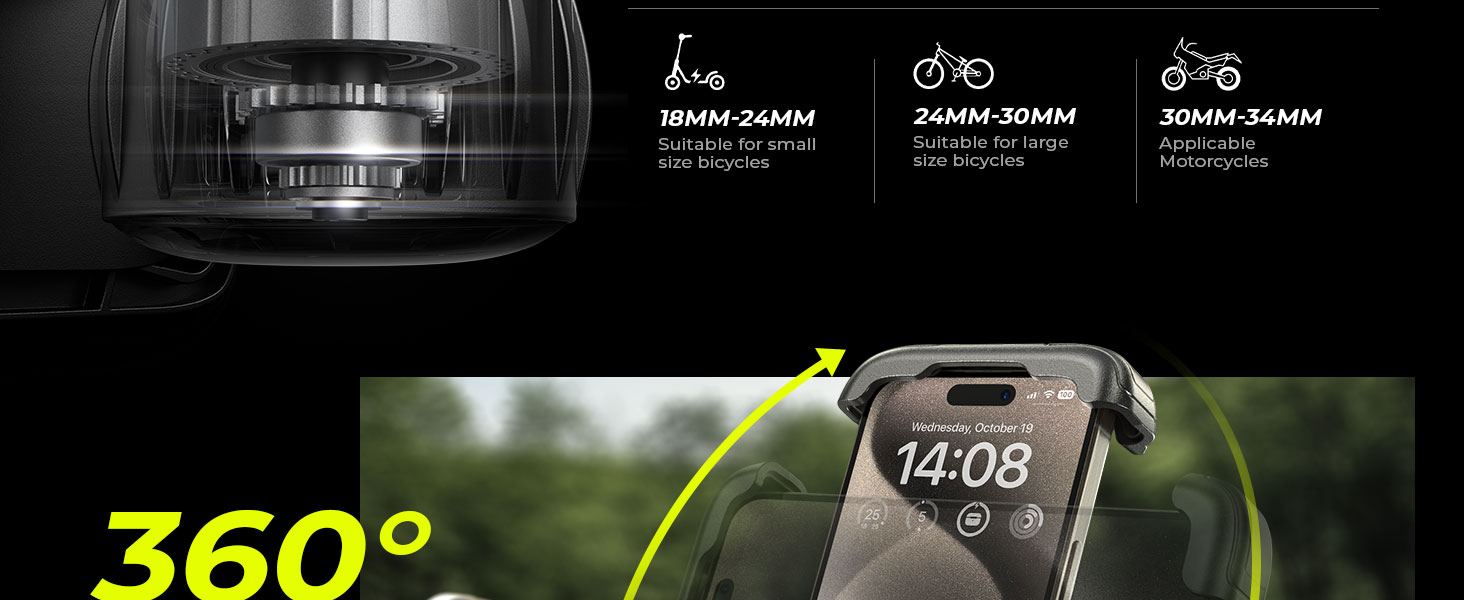 motorcycle phone holder