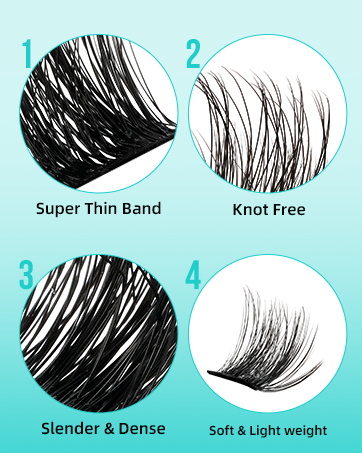 lash clusters