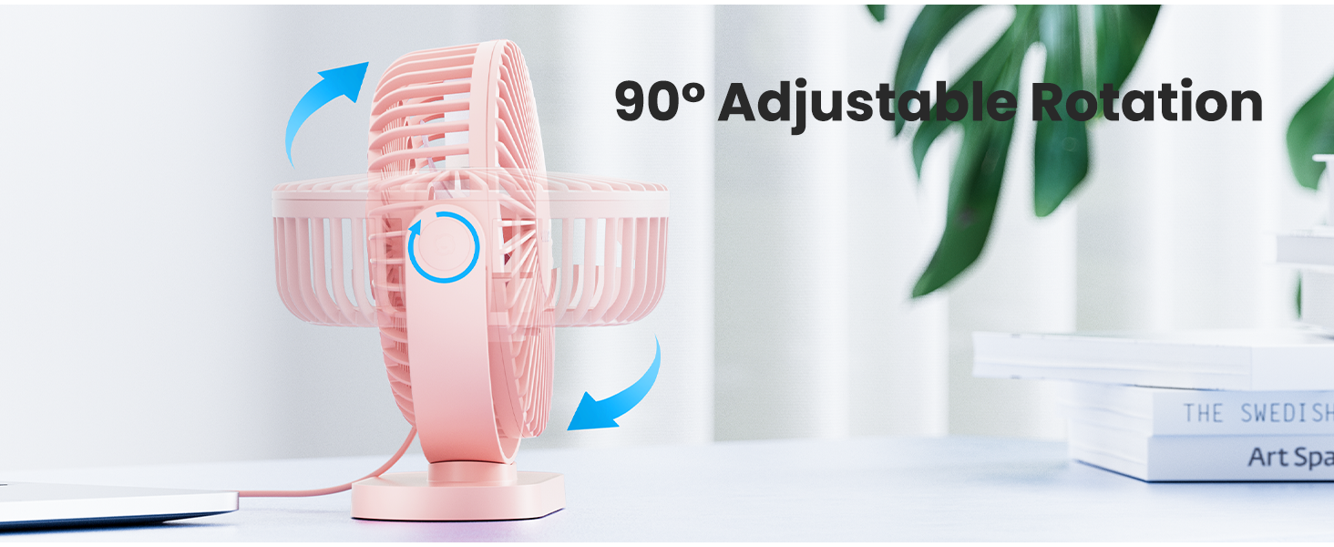 desk fan quiet