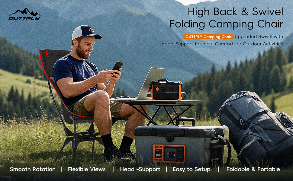 Swivel Camping Chair