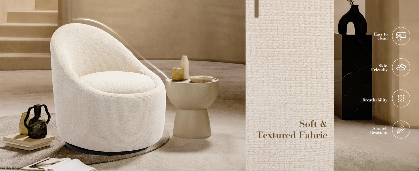swivel accent chair