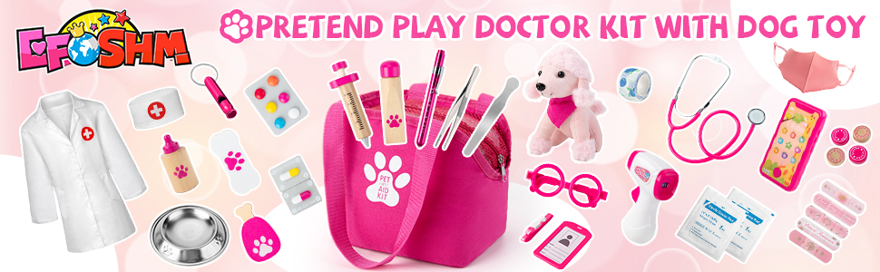 doctor kit for toddlers 3-5 kids doctors play set  toddler doctor play set  kids doctor kit 