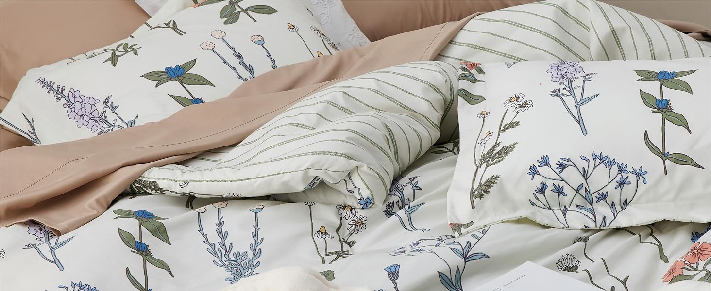 floral comforter set