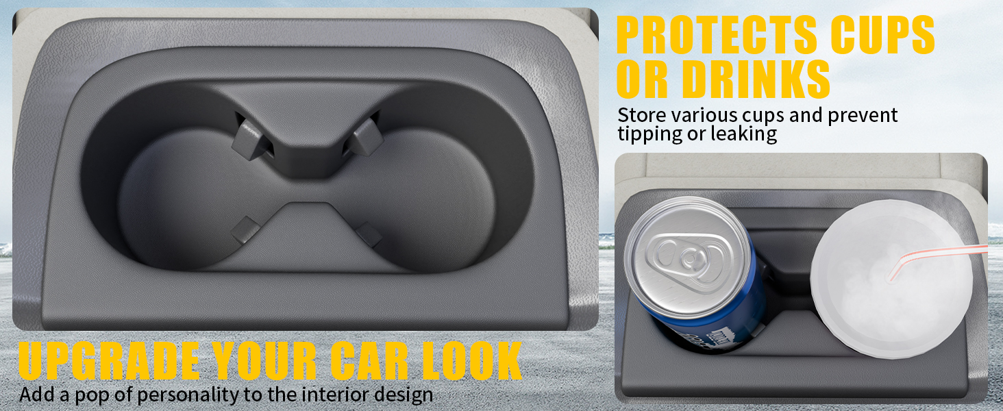 PROTECT CUPS OR DRINKS, UPGRADE YOUR CAR LOOK