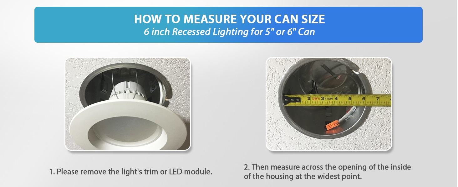 recessed lighting 6 inch