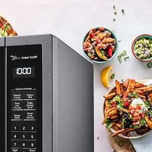 Panasonic Genius Sensors and Auto Cook Menus