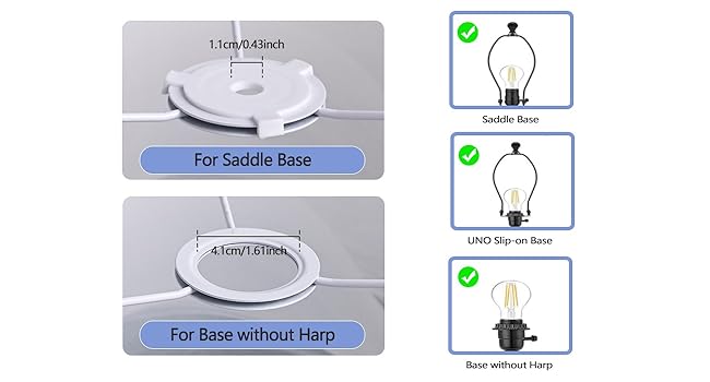 Drum lamp shades