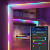 Govee RGBIC LED Strip Lights, Smart LED Lights for Bedroom, Bluetooth LED Lights APP Control, DIY Multiple Colors on One Line, Color Changing LED Strip Lighting Music Sync, Home Decor, 16.4ft - Image 7