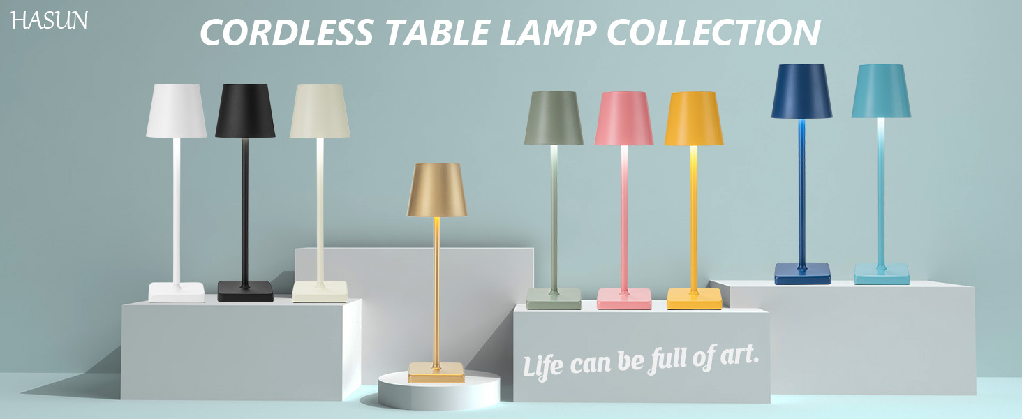 HASUN cordless table lamp