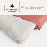 Bedsure Full Comforter Set - Beige Soft Bedding for All Seasons, Cationic Dyed Bed Set, 3 Pieces, 1 Full Size Comforter (82"x86") and 2 Pillow Shams (20"x26"+2") - Image 4