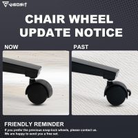 Criss Cross Chair with Wheels – Comfortable Vanity Chair, Wide Rolling Cross Legged Office Chairs with Arms, Adjustable Desk Chairs Comfy for Home Office, Swivel Task (Grey) - Image 4
