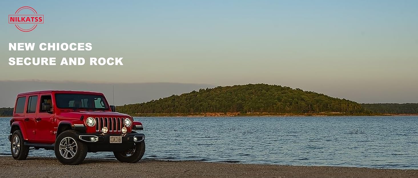 NILKATSS Jeep Wrangler accessories and Motorcycle storagetool Bag  aluminum alloy phone mount holder