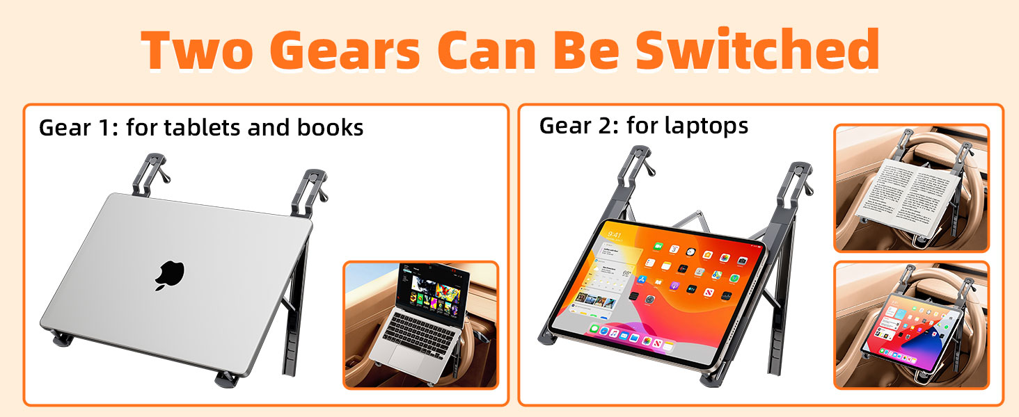 Car Laptop Mount Steering Wheel Tray Holder
