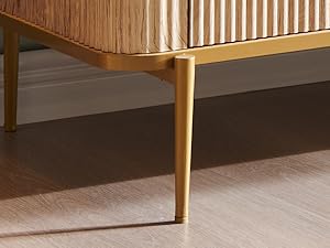 Gold Cylindrical Legs