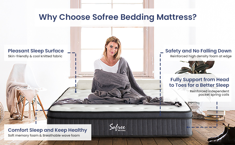 hybrid mattress with memory foam