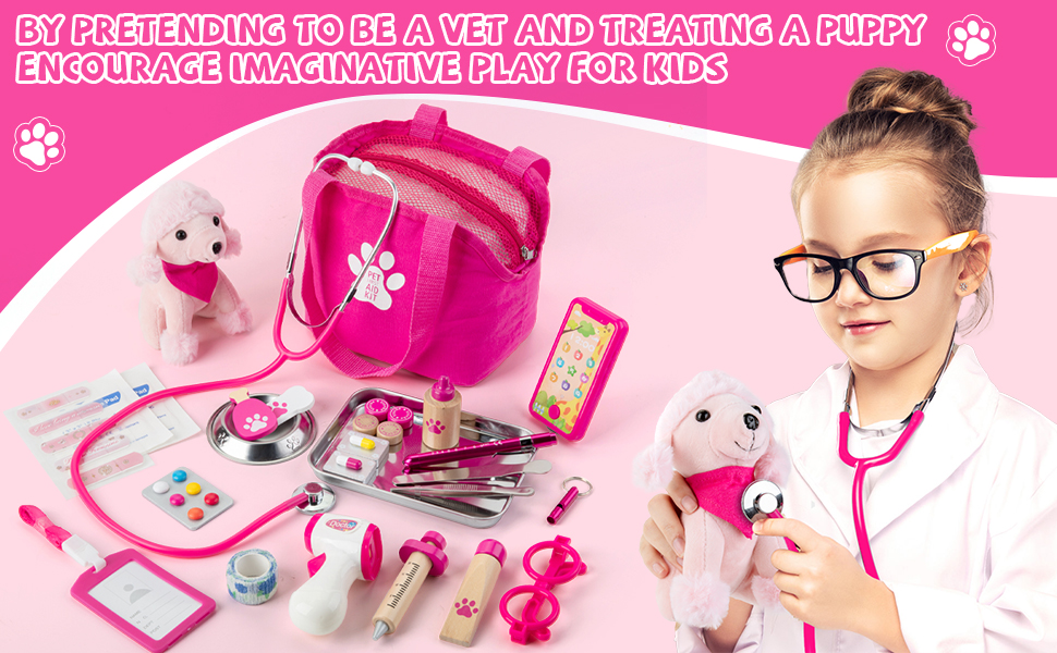 doctor kit for toddlers 1-3 girl toys 3 year old girl gifts toddler girl toys