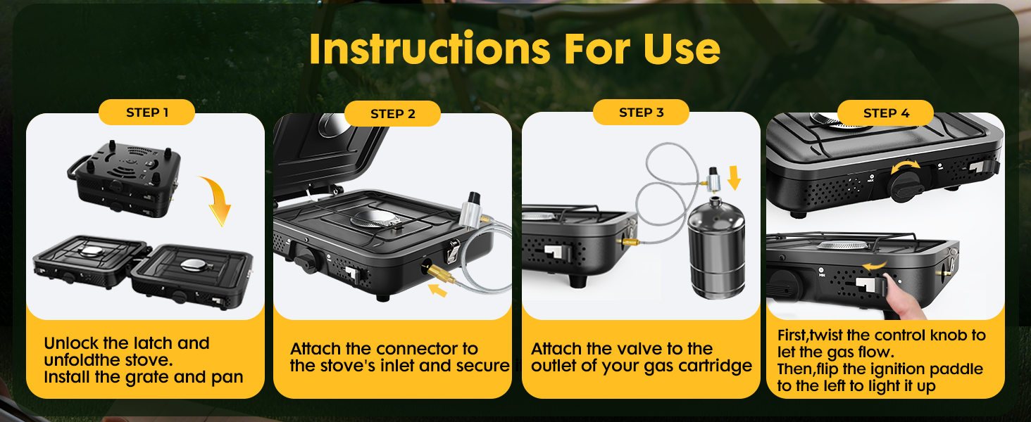 camping stoves portable propane camping stoves and burners