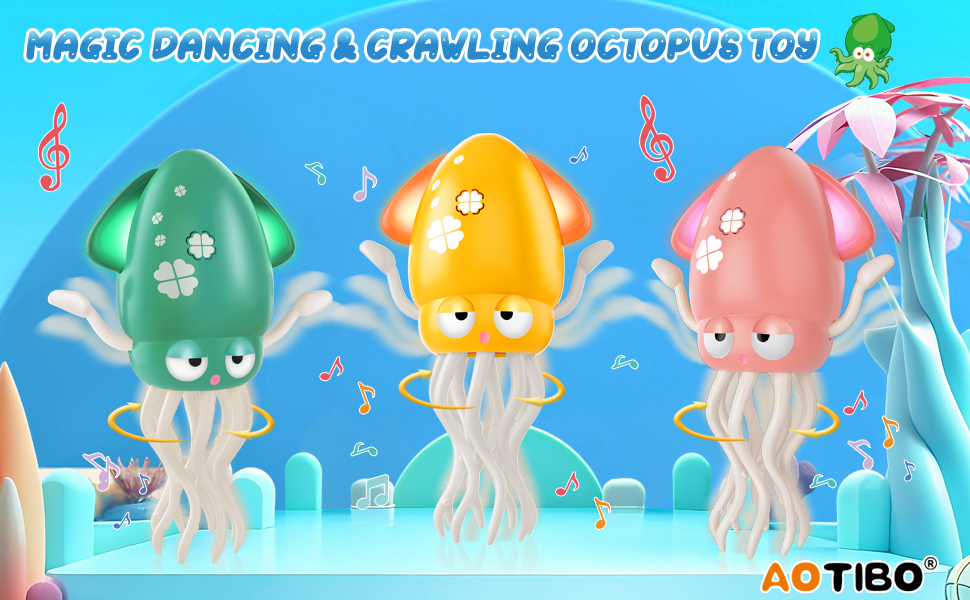 dancing octopus toy