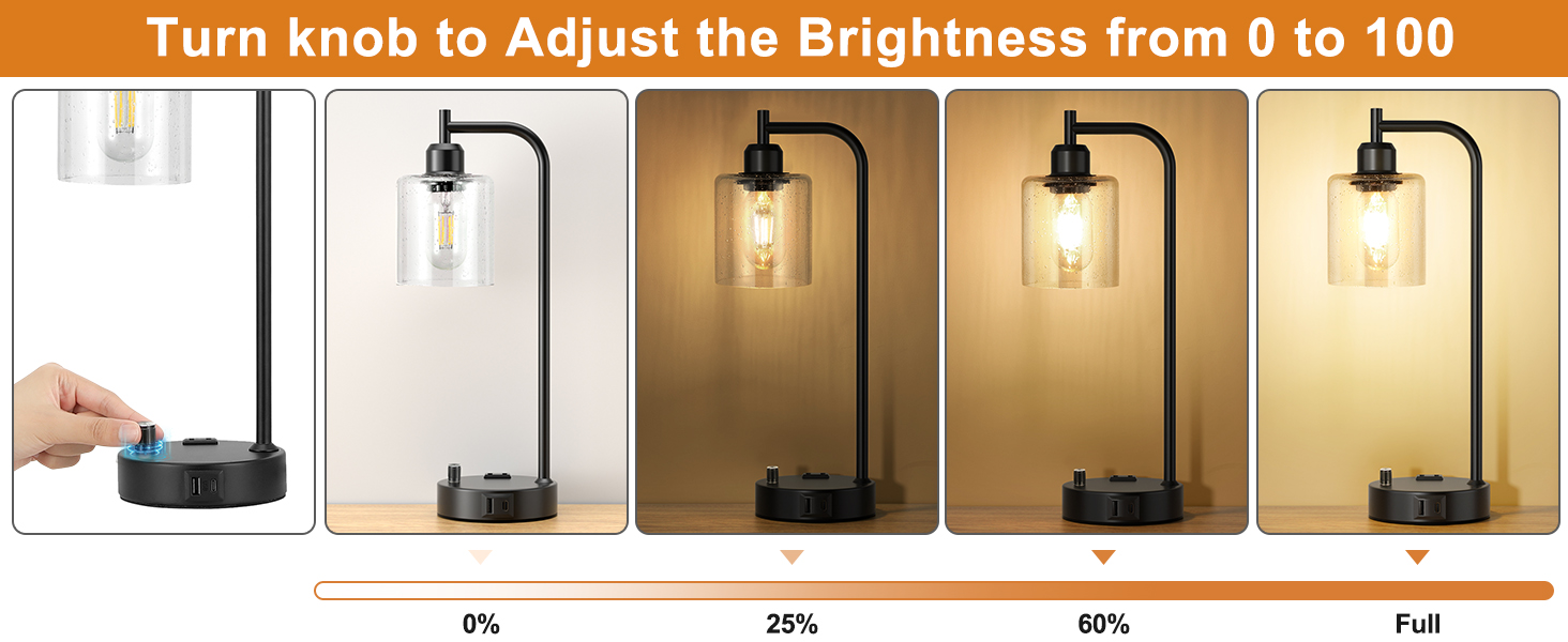 bedside table lamp