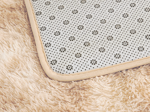 beige area rug