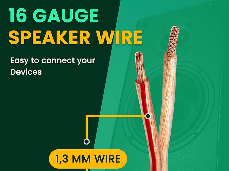 FEATURES OF CEILING SPEAKERS WIRE