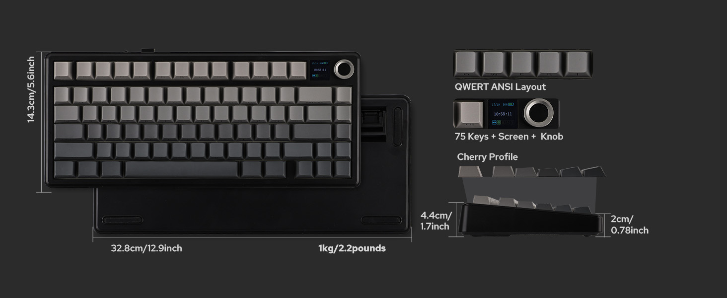 F75 MAX Wireless Gaming Keyboard