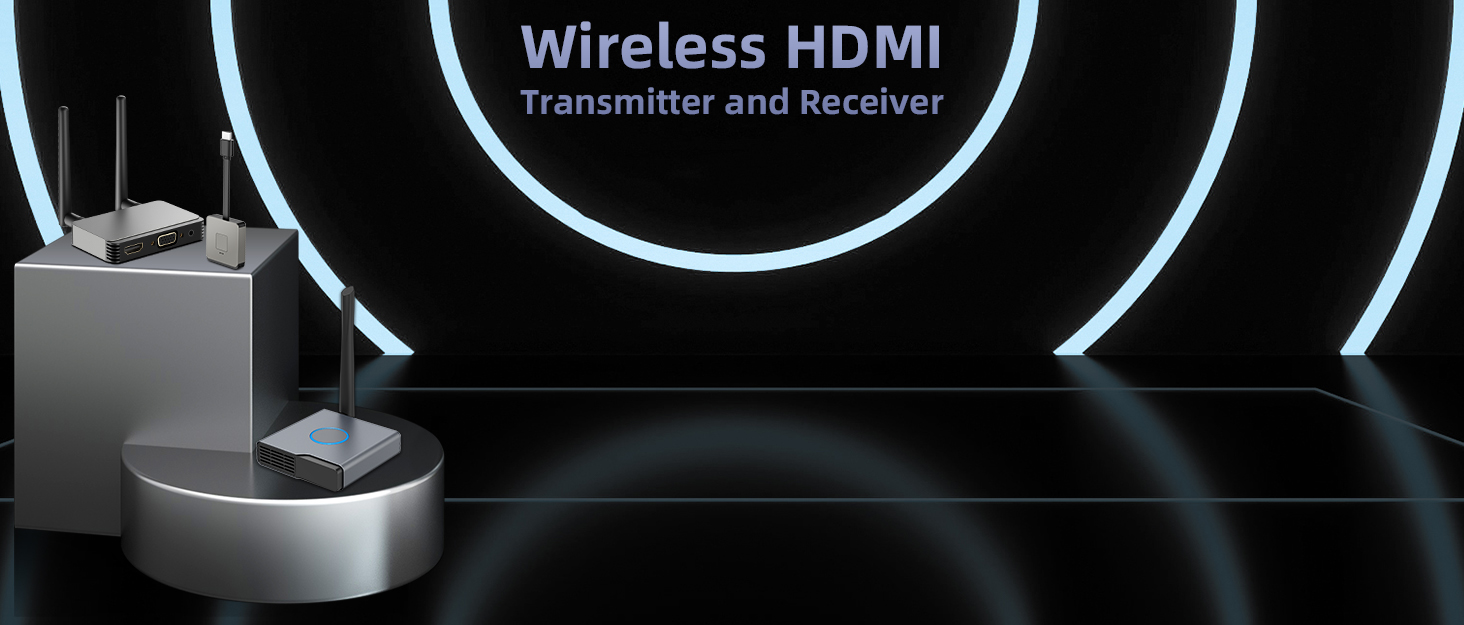 Wireless HDMI Transmitter and Receiver