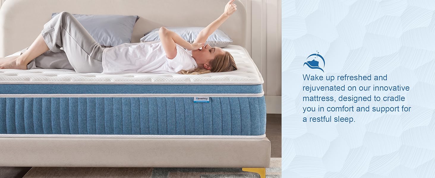 Signature Design  Medium Firm Hybrid Mattress with Cooling Gel Memory Foam