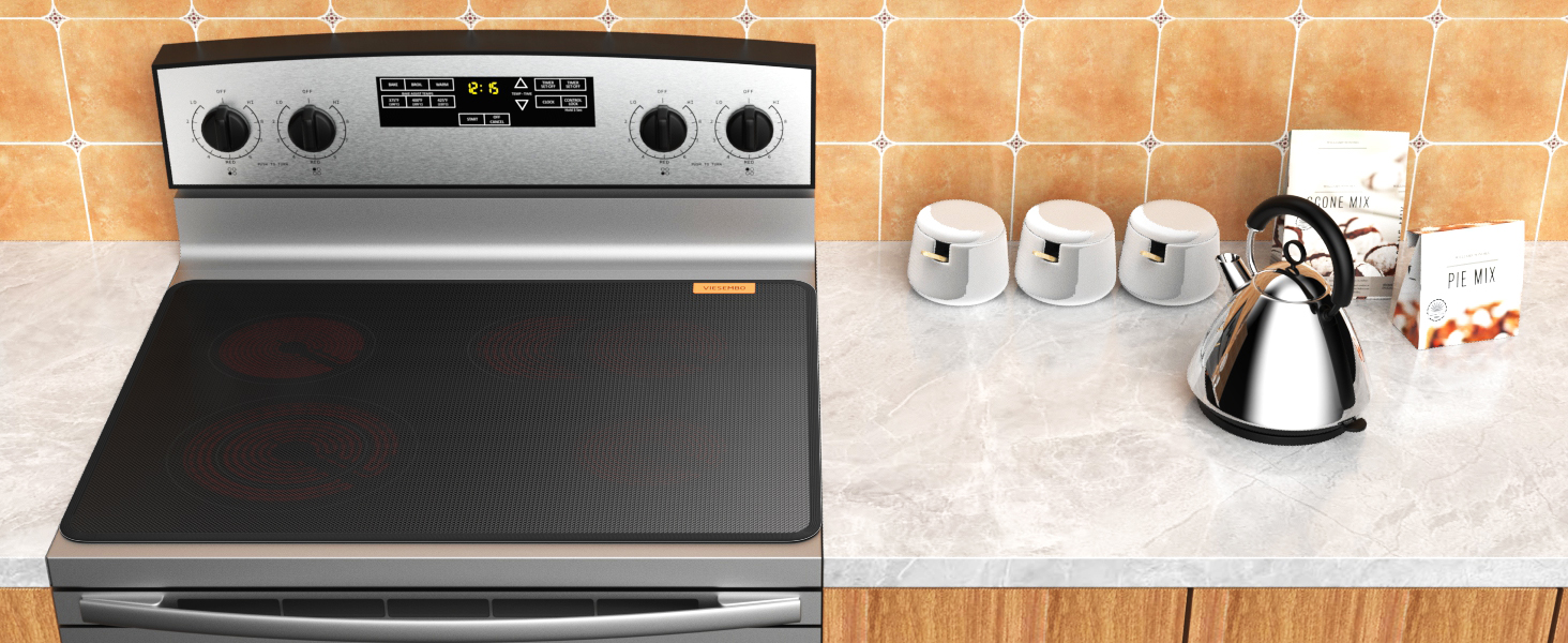 glass stove top cover