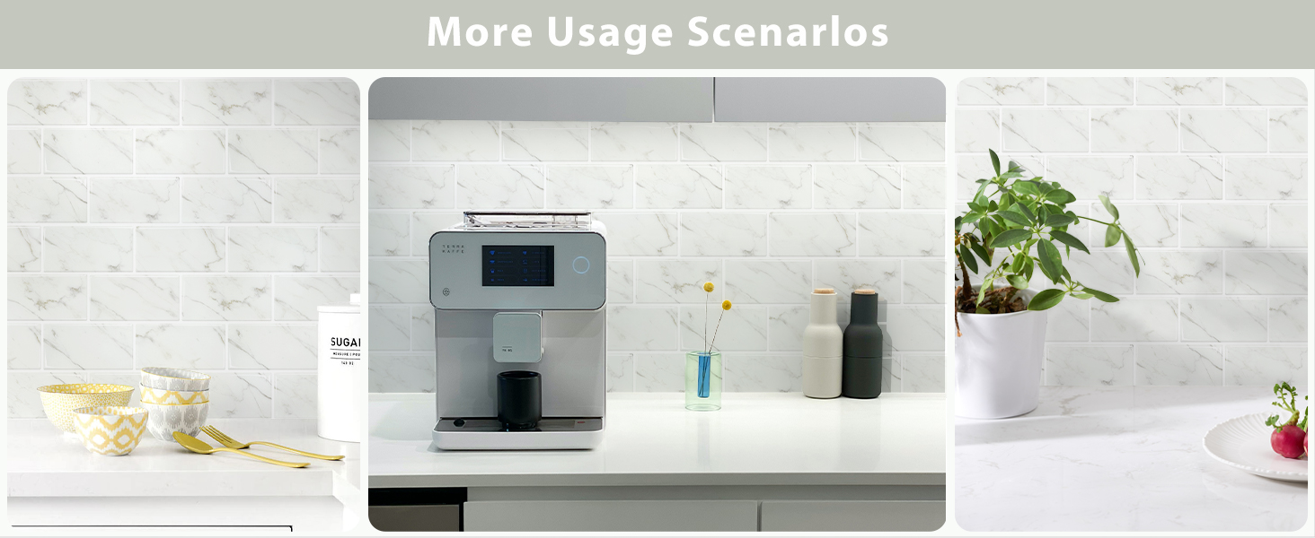 subway tile peel and stick backsplash