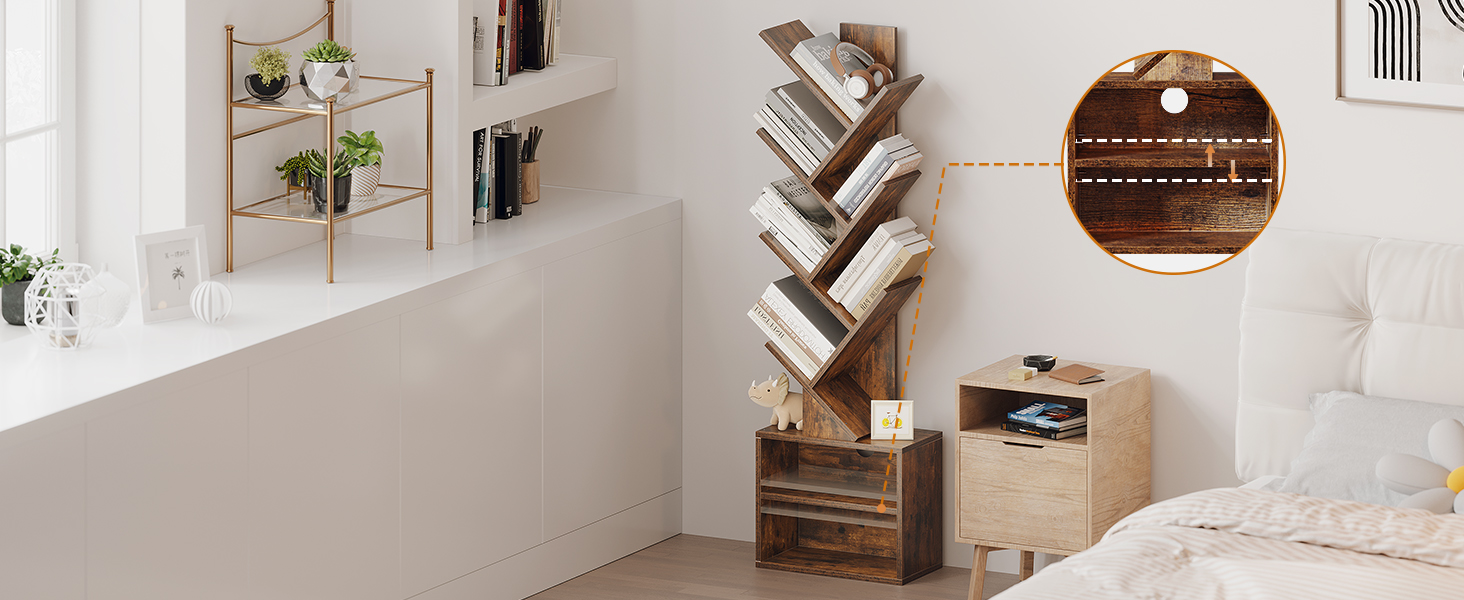 2 3 5 6 tier shelves bookshelf with with drawers bookcase with storage cabinet door